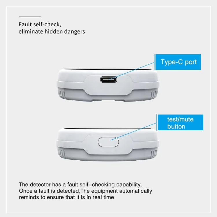 Tuya WiFi Gas Leak Detector With Temperature Clock Function Support Human Voice Alarm, GS21 Tuya WiFi Gas Leak Detector With Temperature Clock Function Support Human Voice Alarm, GS21